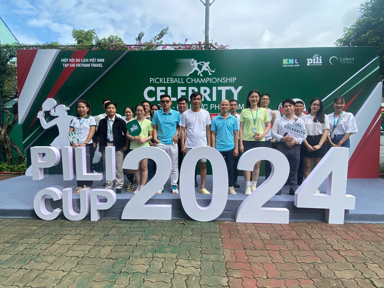 KIÊN NAM LAND ĐỒNG HÀNH CÙNG GIẢI PICKLEBALL CHAMPIONSHIP CELEBRITY-PILI CUP 2024