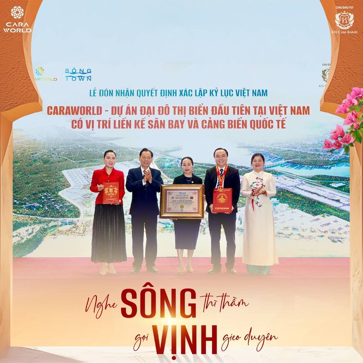 CaraWorld Cam Ranh: Nghe SÔNG thì thầm, gọi VỊNH gieo duyên: Công bố Chiến lược Kinh doanh & Marketing mới tại TP.HCM