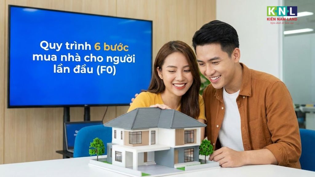 Quy trình 6 bước mua nhà cho người lần đầu (F0)