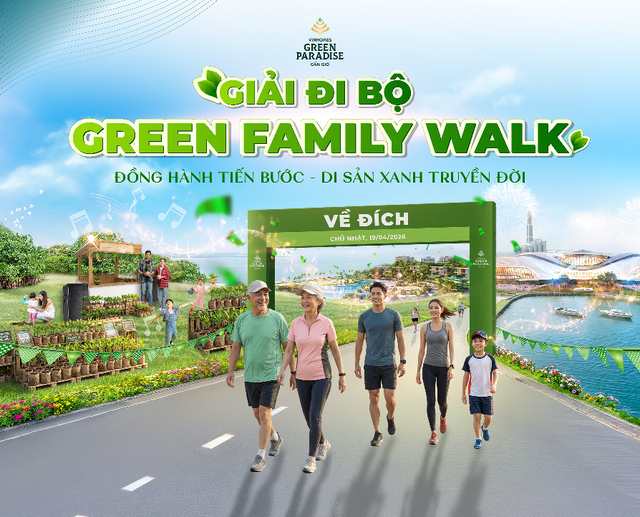 green family walk