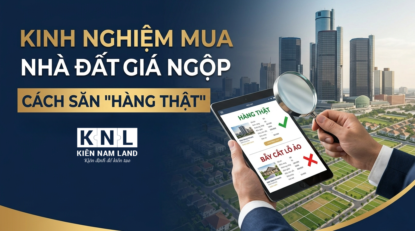 Kinh nghiệm mua nhà đất giá ngộp: Cách săn “hàng thật” và tránh bẫy cắt lỗ ảo