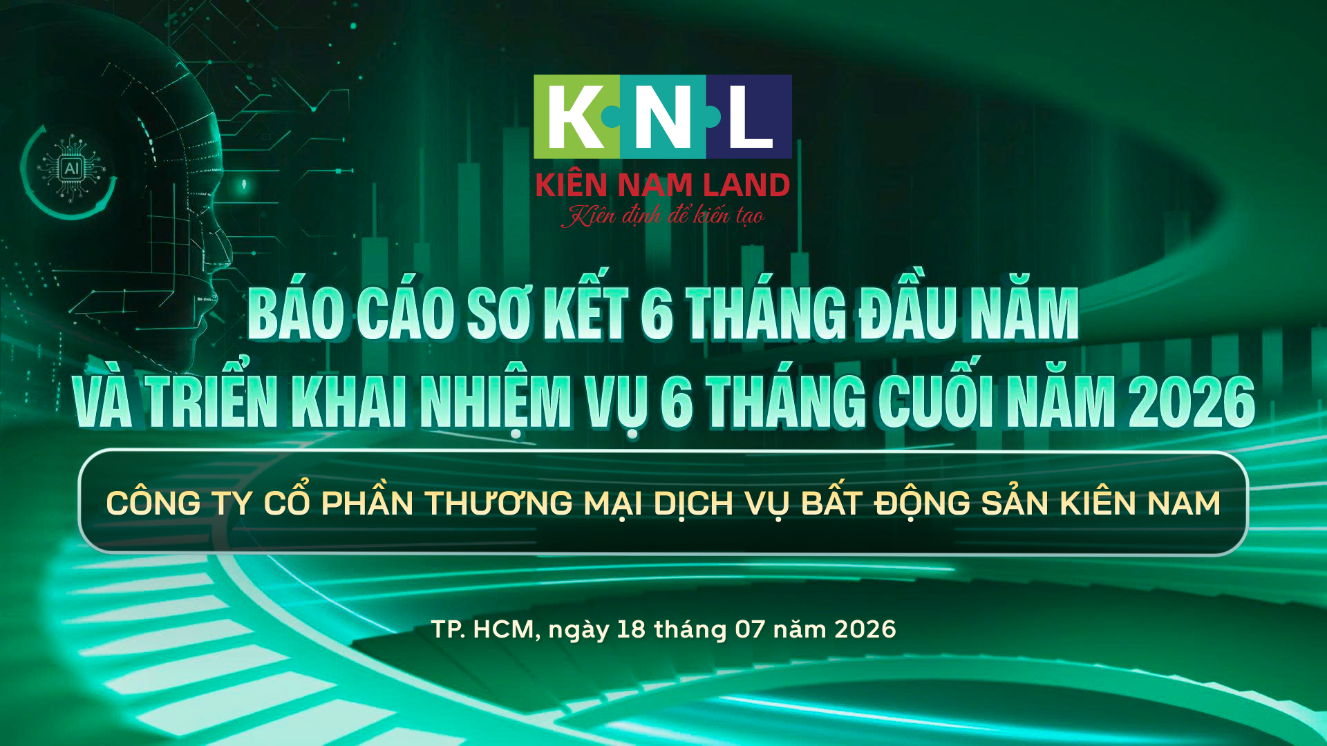 báo cáo 6 tháng kiên nam land