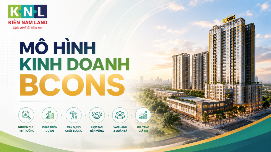 mô hình kinh doanh bcons