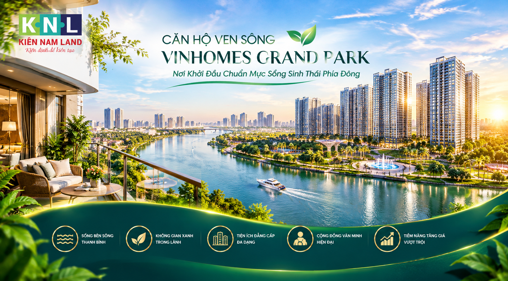căn hộ ven sông